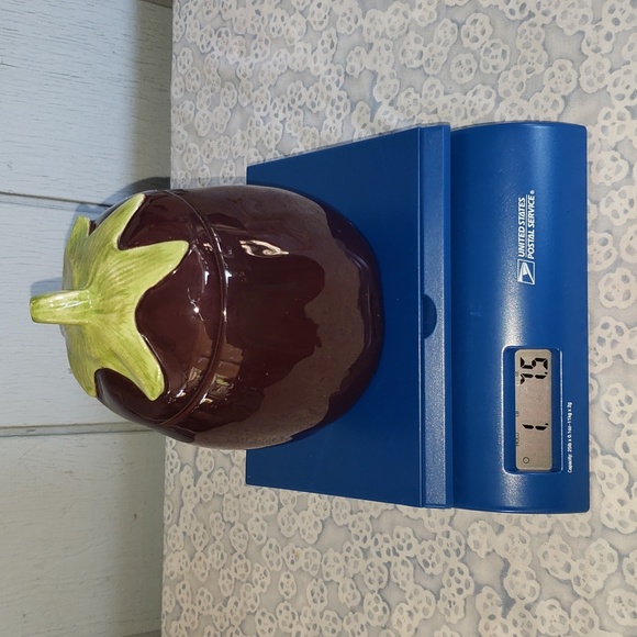 Eggplant Lidded Container Hearth and Home Designs - Picture 10 of 13